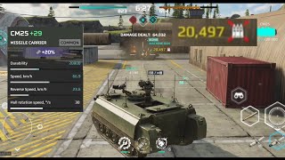 MWT Tank Battles CM25 Best Tier 1 Tank  Missile Carrier  Drone Assist MWTtankbattles [upl. by Yzzo94]