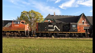 CN438 8891 8894 7038 ChathamKent On Oct 28 24 [upl. by Holladay]