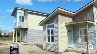 East side Detroit neighborhood transformed by innovative shipping container homes [upl. by Middendorf602]