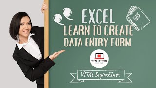 Excell Full Tutorial For Biggners  Data Entry Form sheet [upl. by Mitchiner]