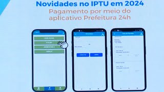 PREFEITURA LANÇA OFICIALMENTE O IPTU 2024 AGORA O CONTRIBUINTE PODERÁ REALIZAR O PAGAMENTO VIA PIX [upl. by Gilcrest]