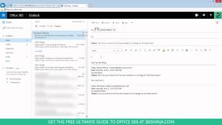 How to Attach an Email to Another Email in Outlook [upl. by Annawad]