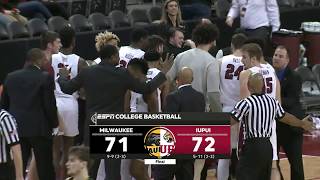 IUPUIMilwaukee Basketball Recap 1102018 [upl. by Viquelia60]