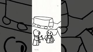 trolley problem  orig raxdflipnote animation flipaclip fypシ [upl. by Liagaba]