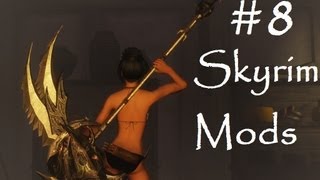 Skyrim Mods 8 Reaper of Souls Scythe [upl. by Shalne79]