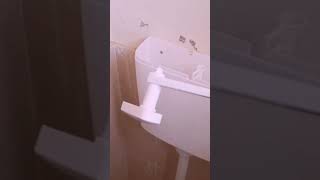 How to toilet seat fitting PVC cistern कैसे लगे  short shortvideo ytshort [upl. by Tabor]