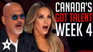 Canadas Got Talent 2023  Week 4 BEST AUDITIONS  Got Talent Global [upl. by Yelekalb]