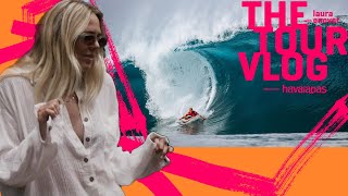 Full Access Pass To Pipeline  The Tour Vlog With Laura Enever Presented by Havaianas [upl. by Ferguson10]