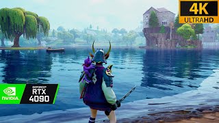 FortniteOG RTX 4090 24GB  4K Ultra Graphics RTX ON [upl. by Akimet]