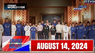 Unang Balita sa Unang Hirit AUGUST 14 2024 HD [upl. by Rosy295]