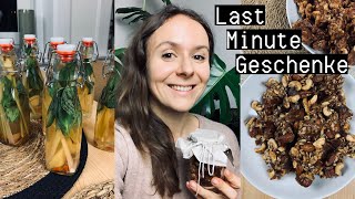 6 VEGANE REZEPTE für Last Minute Geschenke amp Nachhaltige Verpackungsideen [upl. by Eidarb]