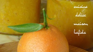 recette de confiture mandarine super facile  مربى المندرين ناجح جدا  super easy jam recipe [upl. by Dobrinsky413]