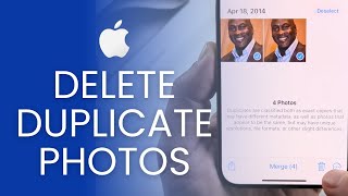 iOS 18 How To Delete Duplicate Photos On iPhone [upl. by Irap]