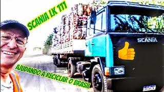 Scania LK 111 vamos reciclar o Brasil [upl. by Enelime879]