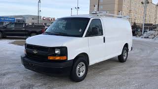 2017 Chevrolet Express Cargo Van Review [upl. by Suertemed]