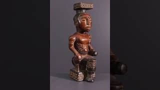 Art africain  Statues africaines  Statuette Ndop Kuba [upl. by Leschen]