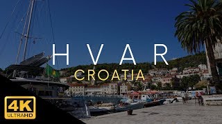 Hvar Croatia 4k Island Travel Tour Video [upl. by Swisher]