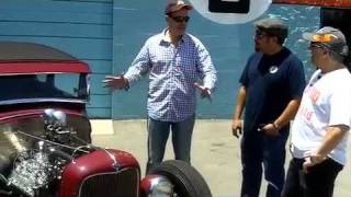 Rudi Hillebrands 1931 Ford Coupe on CarCast with Adam Carolla [upl. by Joelle]