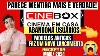 ATUALIZAÃ‡ÃƒO DO NOVO LANÃ‡AMENTO DE RECEPTOR CINEBOX FANTASIA EM 31 DE MAIO DE 2024 [upl. by Adnuahsor297]