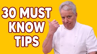 30 Must Know Tips from a Professional Chef [upl. by Akinirt]