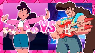 STEVONNIE Vs STEG Batalha de Fusões  Steven Universo Futuro [upl. by Drannek452]