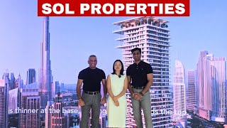 dubairealestateFairmont By SOL Properties  Most Luxurious Sky Penthouse Apartment [upl. by Naleek377]