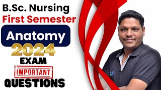 Most Important Anatomy Topics for Bsc Nursing 2024 Exam  Bhushan Science Online Classes [upl. by Aerua]