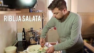 KUVAJ PAMETNO Prolećna oslić salata [upl. by Ahsart457]