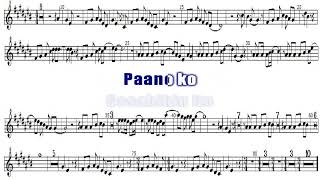 Paano Karaoke Alto Sax [upl. by Rehtnug]