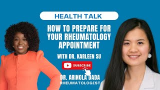 How To Prepare For Your Rheumatology Appointment With Dr Karleen Su therppa [upl. by Welcome]