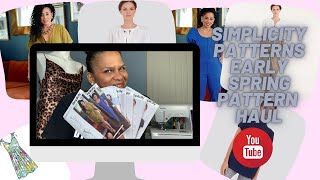 🔥 2021 SIMPLICITY PATTERNS EARLY SPRING PATTERN HAUL 🔥 [upl. by Enomyar]