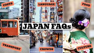 FIRST Time Concerns for Visiting JAPAN  Costs Transport Crowds Language Food [upl. by Nicola]