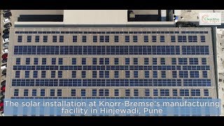 CleanMax Solar helps Knorr Bremse Pune become sustainable [upl. by Itsa]