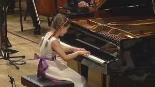 Alma playing Mozart piano concerto K246 with cadenza by Alma Deutscher [upl. by Ravert120]