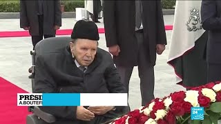 Présidentielle en Algérie  Abdelaziz Bouteflika même affaibli brigue un cinquième mandat [upl. by Nivlam937]