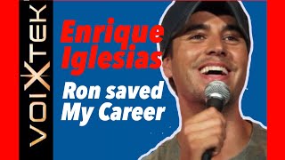 quotVocal Coach Ron Anderson Saved My Careerquot says  Enrique Iglesias [upl. by Norm]