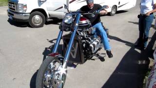 V8 Motor Bike in Sturgis Country South Dakota [upl. by Ahsinor]