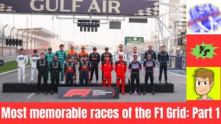 2023 F1 Grid Most memorable race of each driver feat thejoshrevell Part1 The Casual F1 Pod Ep 3 [upl. by Leuams]