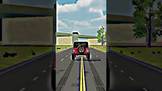 Thar stunt video shortvideo trending thar viralshort Indian vehicle simulator 3d game shorts🎆🎇 [upl. by Hannibal94]