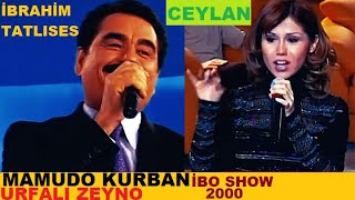 Ceylan Mamudo Kurban Urfalı Zeyno İbo Show 2000 İbrahim Tatlıses Canlı Halay Oyun Havası Full HD [upl. by Ynafets]