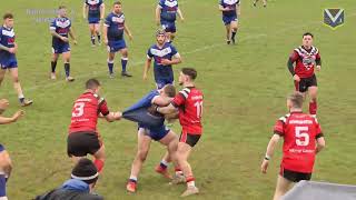 2023 04 01 Barrow Island ARLFC First v Normanton Knights Highlights [upl. by Encrata]