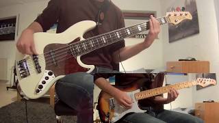 Sail  Awolnation  GuitarBass Cover with NotesTab [upl. by Anhej]