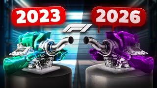 LINQUIÉTUDE SUR LES MOTEURS F1 DE 2026  TOUT SAVOIR SUR LA RÉGLEMENTATION [upl. by Ayotahc]