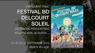 Deuxième festival BD  DelcourtSoleil  Fnac Bercy Village [upl. by Hauger]