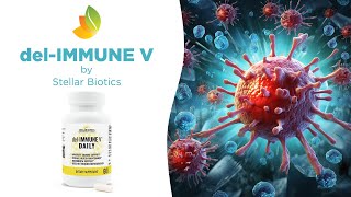 delIMMUNE V  A Metabiotic For Strengthening the Immune System by StellarBiotics [upl. by Yerocal]