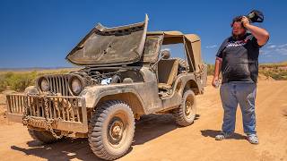 We Offroad Test a 70 Year Old Army Jeep 1152 Mile Road Trip [upl. by Artiek]