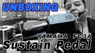 Yamaha FC3A Pianostyle Sustain Pedal with Halfdamper Control  UNBOXING Video [upl. by Aivatnohs706]