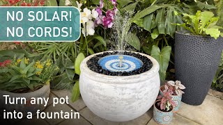 Unlock Endless Garden Possibilities Turn any pot into a water feature with hydria [upl. by Aicirtel]