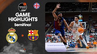 Real Madrid  Barça 8983 GAME HIGHLIGHTS  Supercopa Endesa 2024 [upl. by Maighdlin]