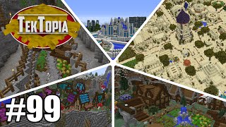 TekTopia 99  World Tour Minecraft Villager Mod [upl. by Mello]